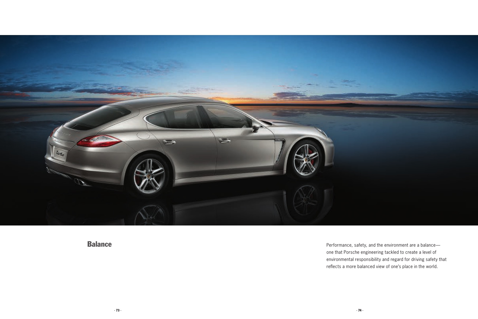 2012 Porsche Panamera Brochure Page 20